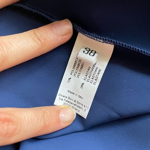 Chiara Boni La Petite Robe Zalfa Ruched Gown Size 38-US 2 NWOT - Picture 7 of 14